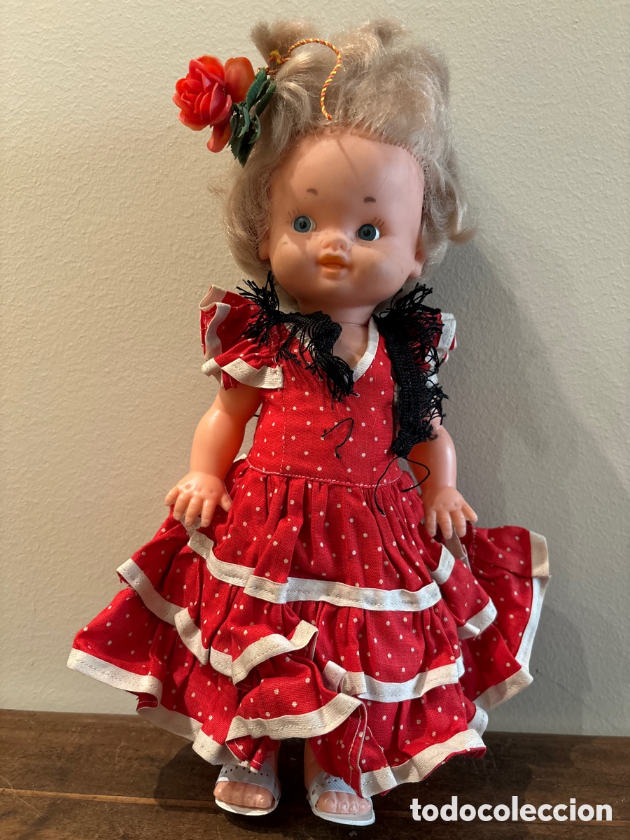 Mu&ntilde;ecas espa&ntilde;olas modernas: Mu&ntilde;eca de goma andaluza - Foto 1