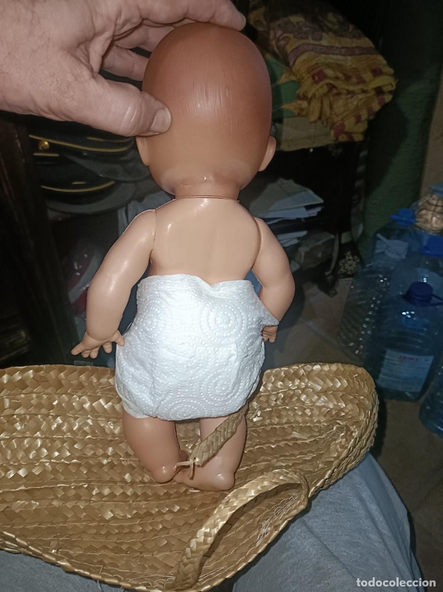Mu&ntilde;ecas espa&ntilde;olas modernas: Antiguo mu&ntilde;eco en su capazo a identificar - Foto 2