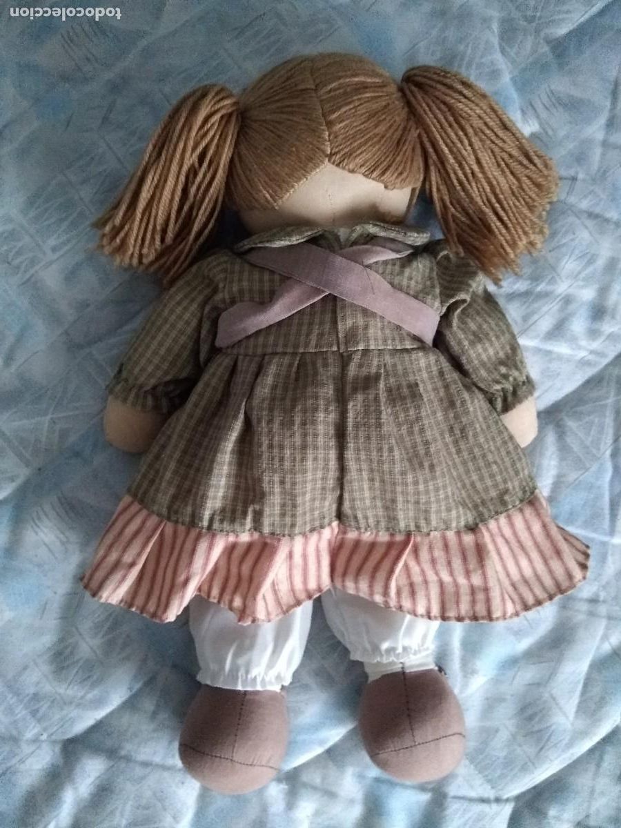 Mu&ntilde;ecas espa&ntilde;olas modernas: Mu&ntilde;eca de trapo . 42 cms - Foto 5