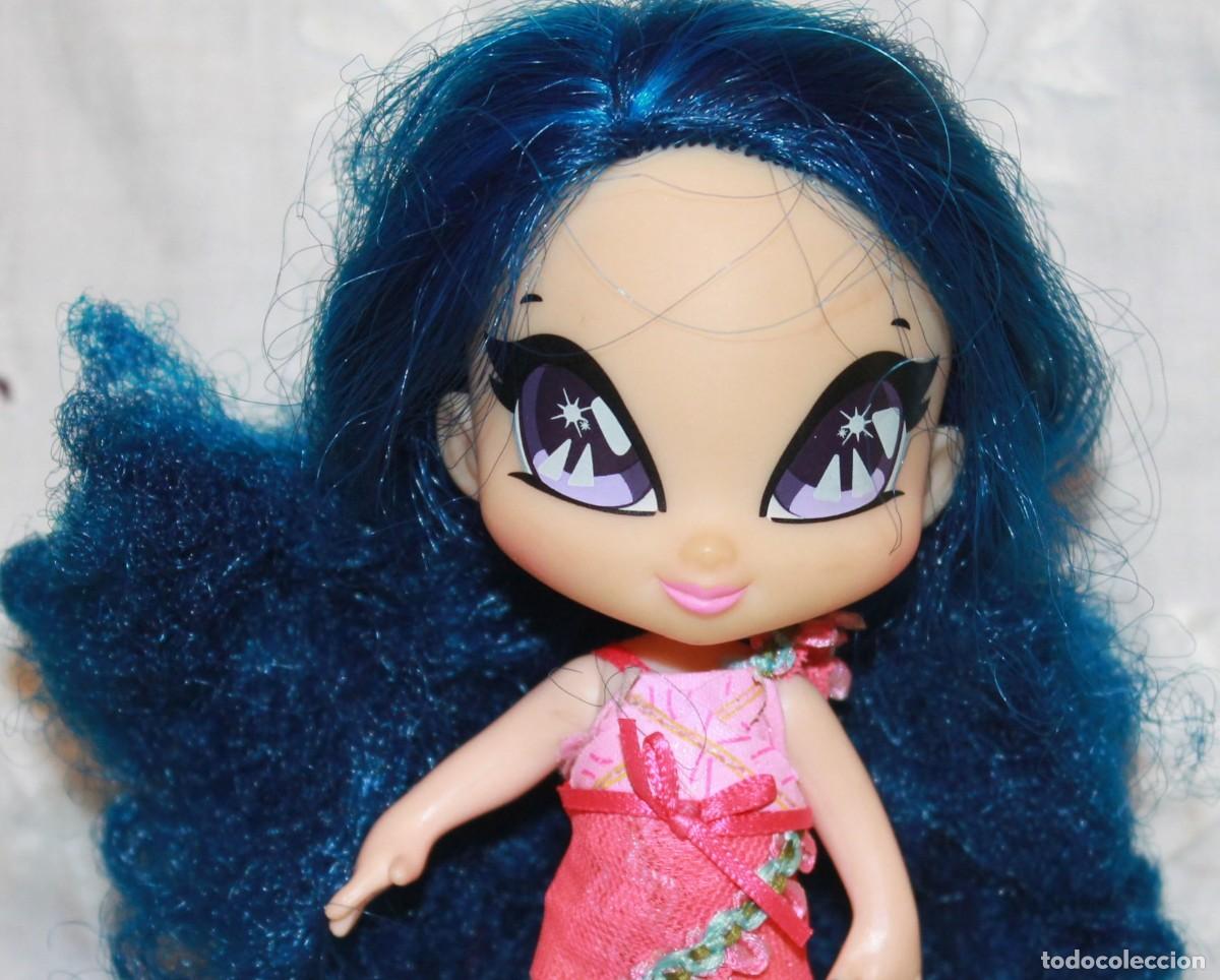 Mu&ntilde;ecas espa&ntilde;olas modernas: MU&Ntilde;ECA PELO AZUL-12 CM - Foto 2