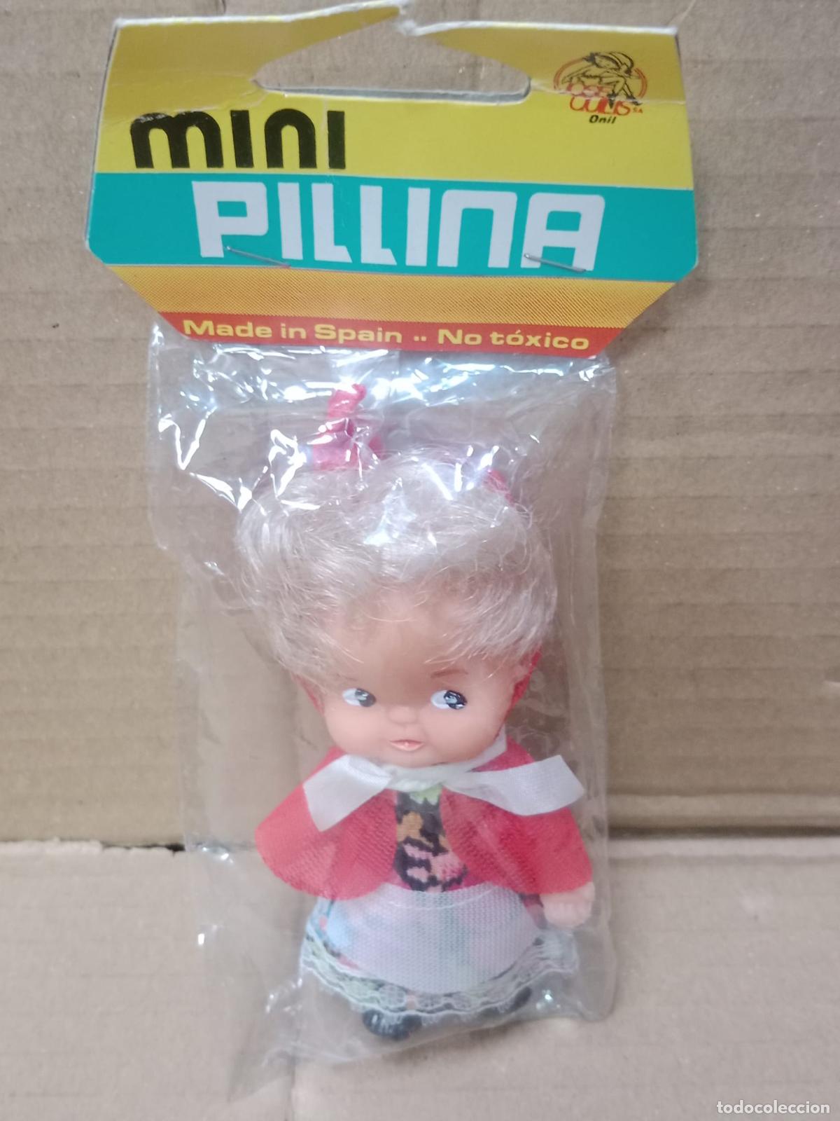 Mu&ntilde;ecas espa&ntilde;olas modernas: MU&Ntilde;ECA ESPA&Ntilde;OLA MINI PILLINA NUEVA - Foto 1