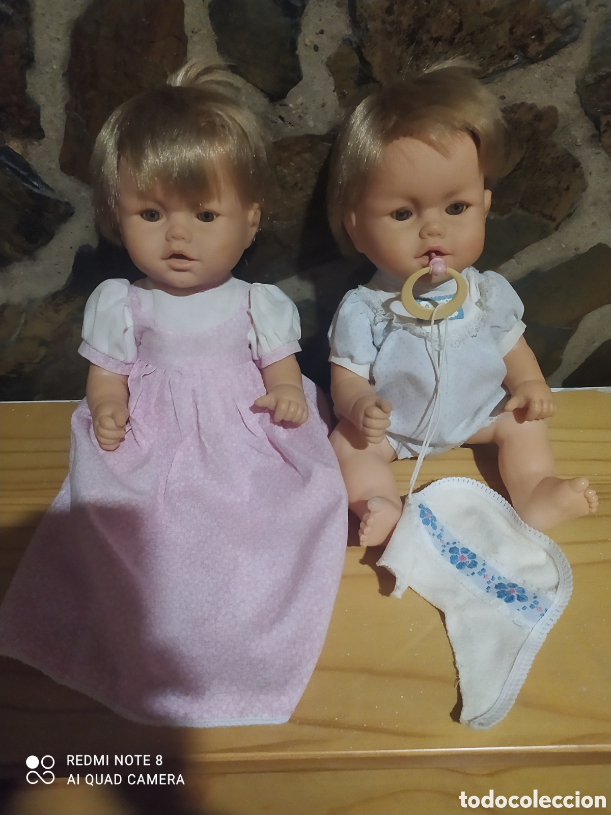 Mu&ntilde;ecas espa&ntilde;olas modernas: Dos mu&ntilde;ecos Antiguos con dos vestidos - Foto 2
