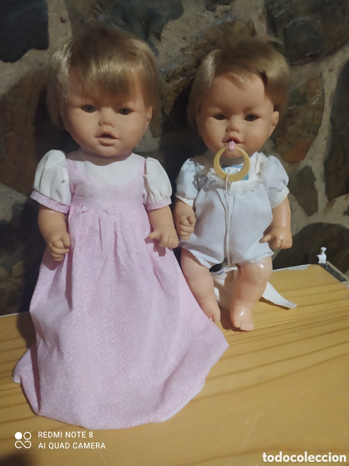Mu&ntilde;ecas espa&ntilde;olas modernas: Dos mu&ntilde;ecos Antiguos con dos vestidos - Foto 3