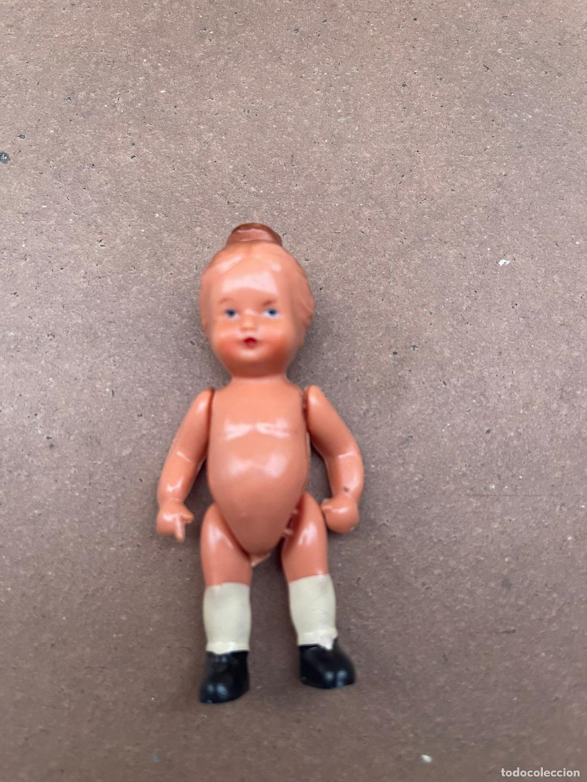 Mu&ntilde;ecas espa&ntilde;olas modernas: BONITA MU&Ntilde;ECA DE CELULOIDE MIDE 8 CMS - Foto 2