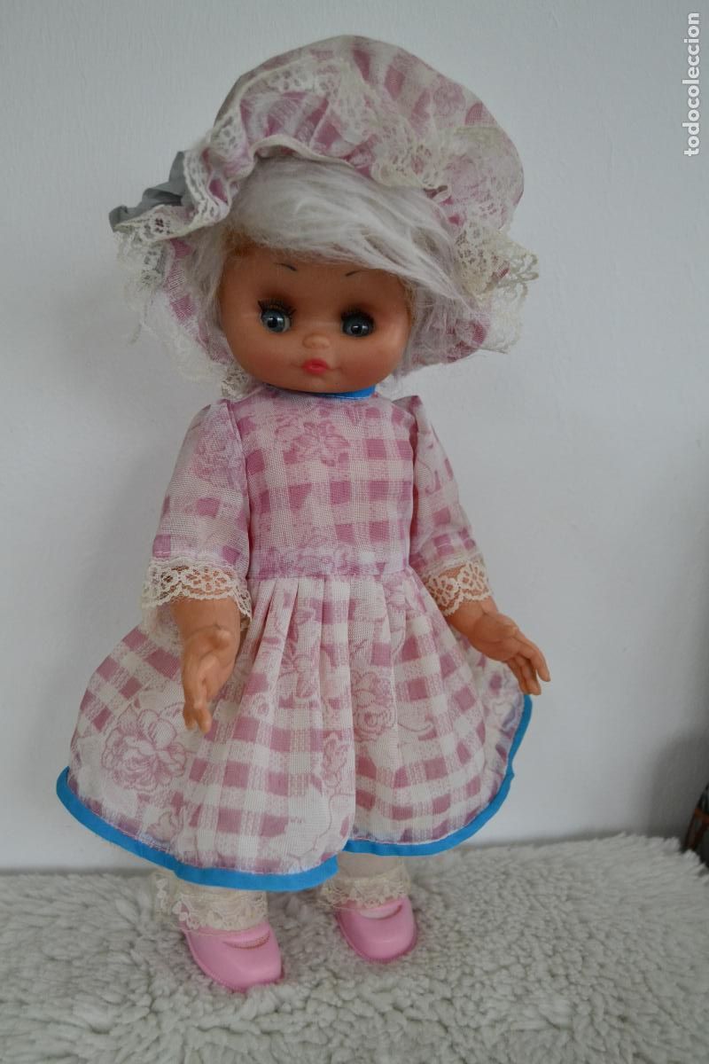 Mu&ntilde;ecas espa&ntilde;olas modernas: CB-6 MU&Ntilde;ECA de Durpe , CON PELO BLANCO, 60s. - Foto 7