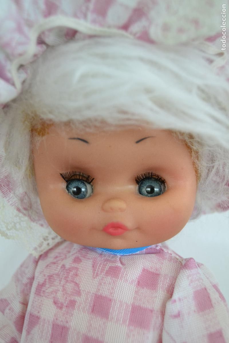 Mu&ntilde;ecas espa&ntilde;olas modernas: CB-6 MU&Ntilde;ECA de Durpe , CON PELO BLANCO, 60s. - Foto 8