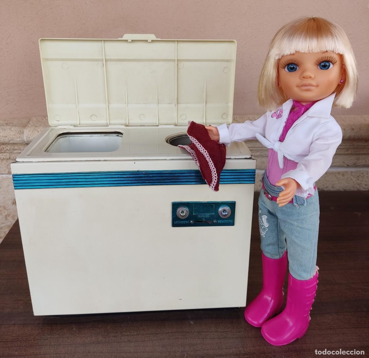 Bonecas Espanholas Modernas: Lavadora secadora de Pay&aacute;, a&ntilde;os 60. Estupenda para dioramas de Nancy.