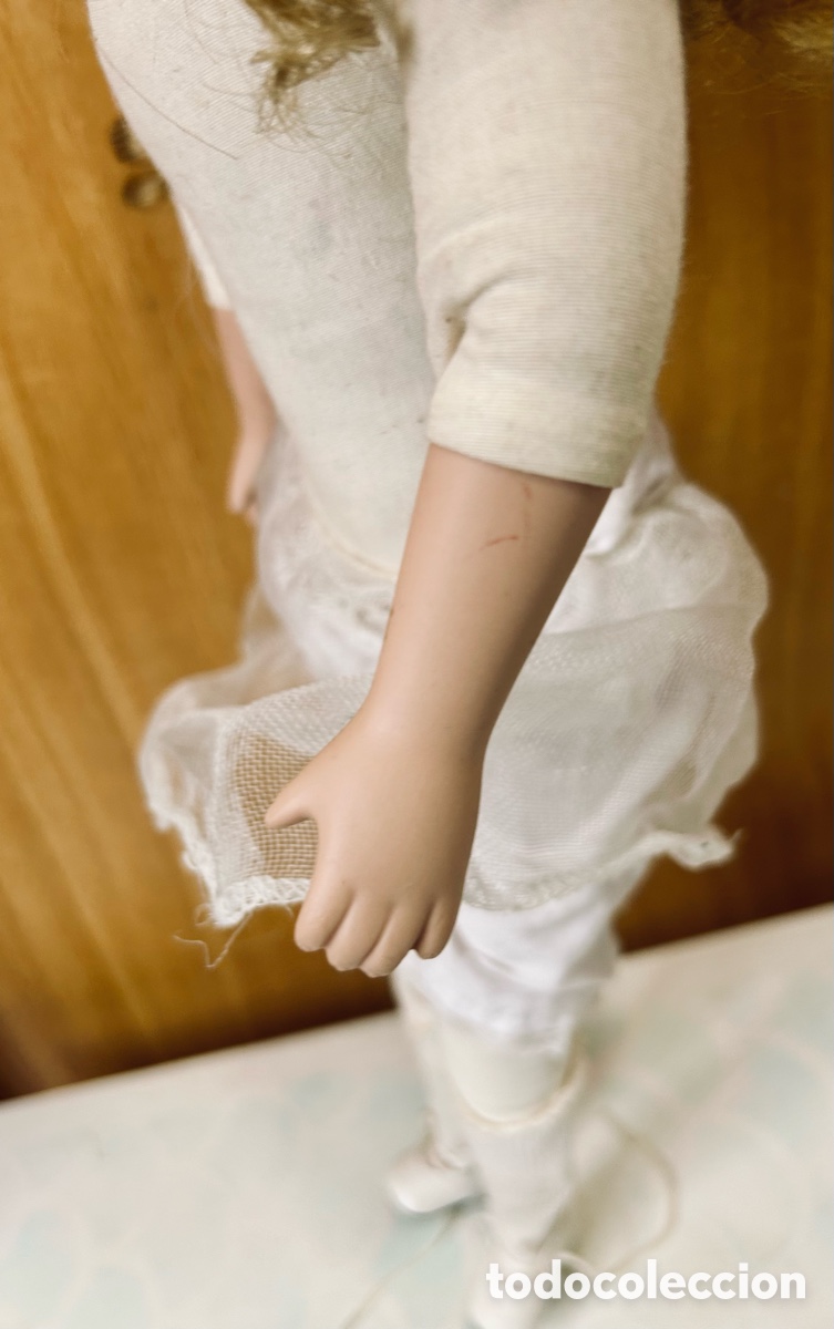 Mu&ntilde;ecas espa&ntilde;olas modernas: Mu&ntilde;eca de porcelana 48cm - Foto 4
