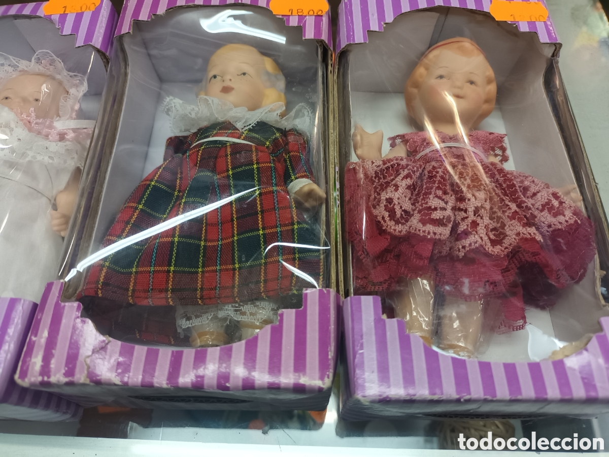 Mu&ntilde;ecas espa&ntilde;olas modernas: 5 mu&ntilde;ecas porcelana 18 cm - Foto 3