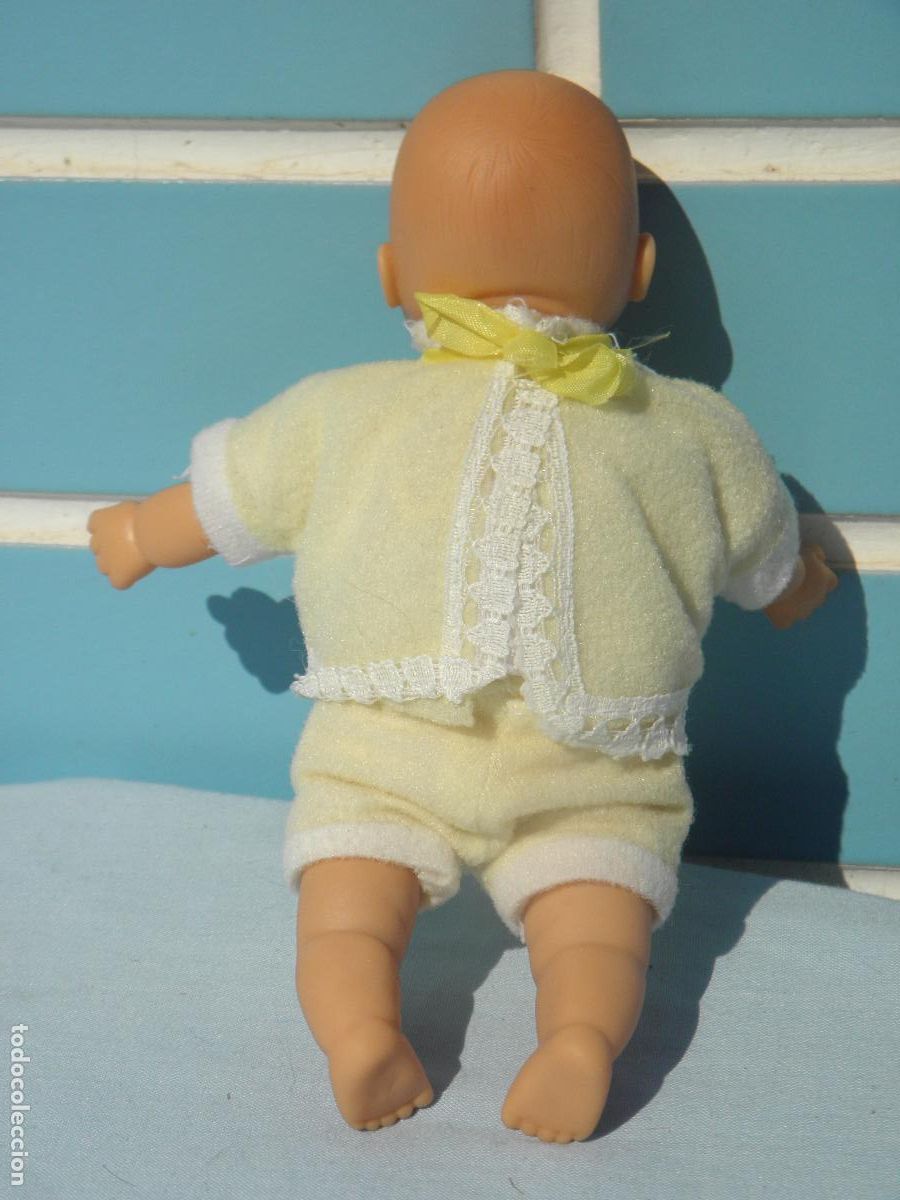 Mu&ntilde;ecas espa&ntilde;olas modernas: Antiguo mu&ntilde;eco beb&eacute; blandito estilo mini beb&eacute; - Foto 2