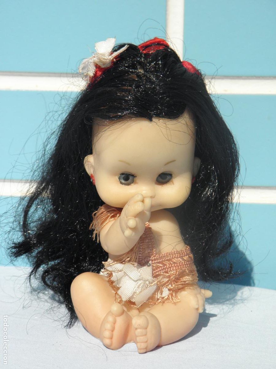 Mu&ntilde;ecas espa&ntilde;olas modernas: Antigua mu&ntilde;eca Ninfa de la Ilusi&oacute;n de b.b. - Foto 3