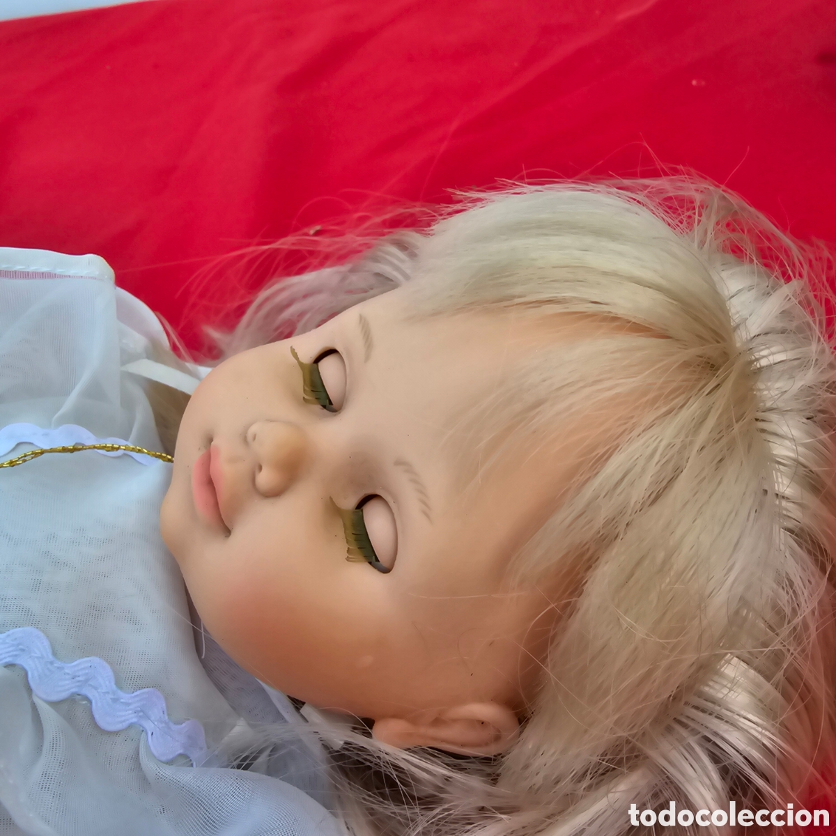 Mu&ntilde;ecas espa&ntilde;olas modernas: MU&Ntilde;ECA COMUNION B.B,FUNCIONA VELA. - Foto 6