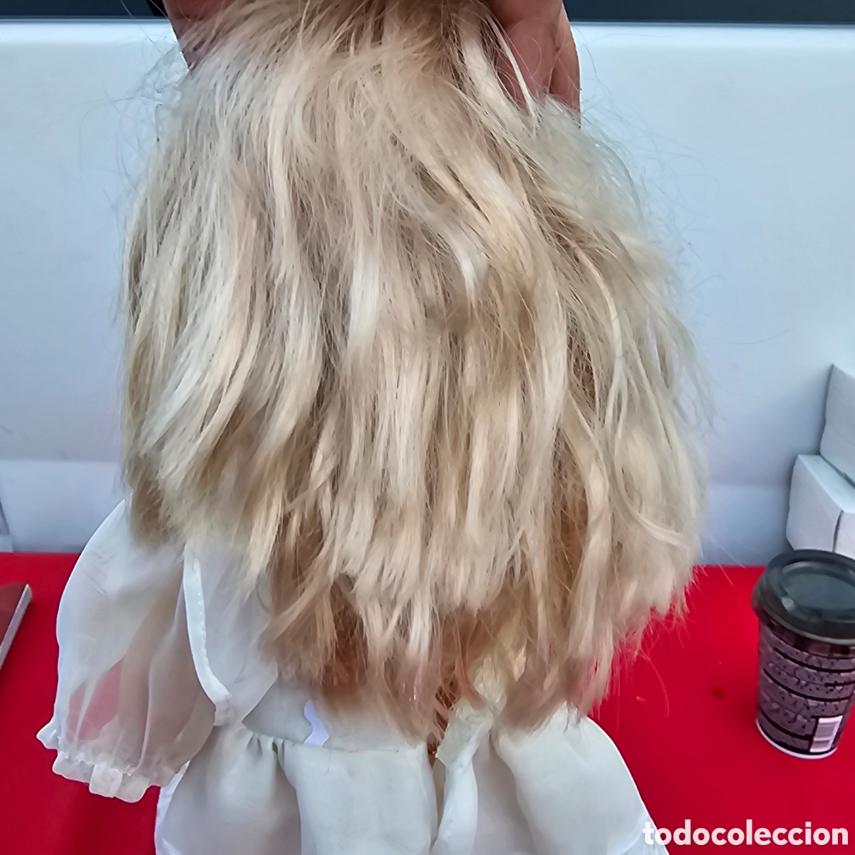 Mu&ntilde;ecas espa&ntilde;olas modernas: MU&Ntilde;ECA COMUNION B.B,FUNCIONA VELA. - Foto 7