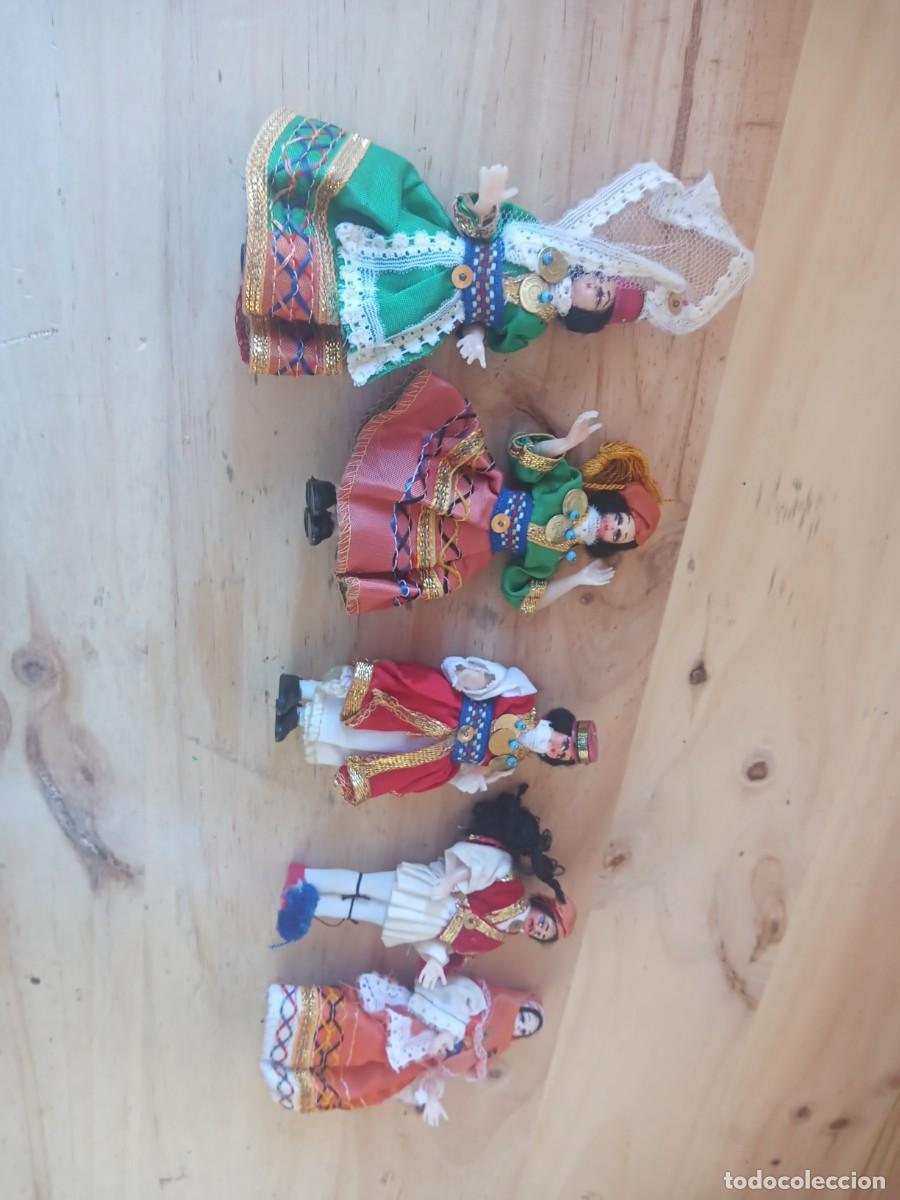 Mu&ntilde;ecas espa&ntilde;olas modernas: BONITO LOTE DE 5 MU&Ntilde;ECAS REGIONALES - Foto 4
