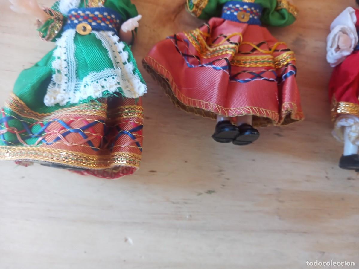 Mu&ntilde;ecas espa&ntilde;olas modernas: BONITO LOTE DE 5 MU&Ntilde;ECAS REGIONALES - Foto 9