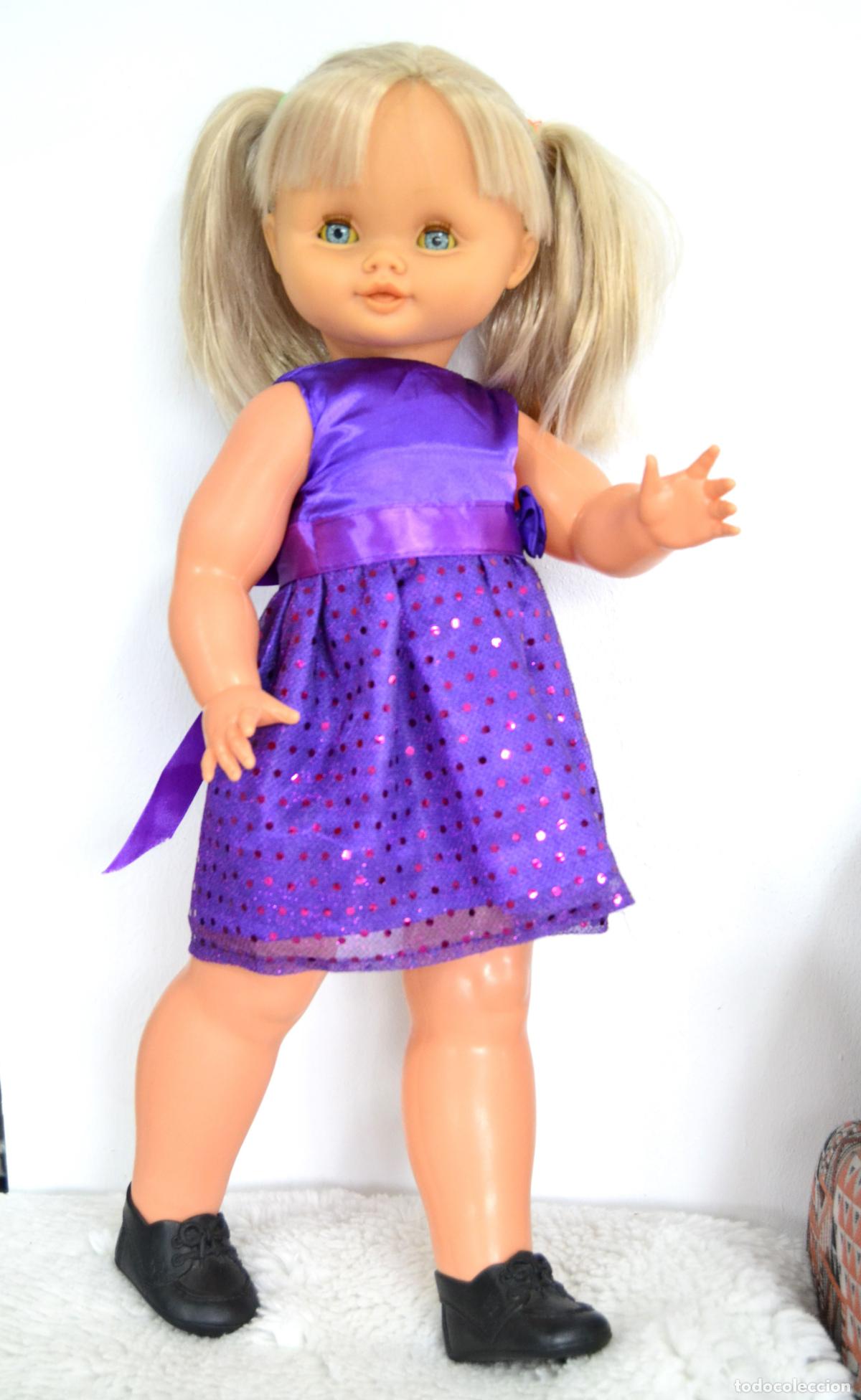 Mu&ntilde;ecas espa&ntilde;olas modernas: CB-8 Mu&ntilde;eca KATIA de MAJBER, 70&acute;s. 59cm - Foto 3