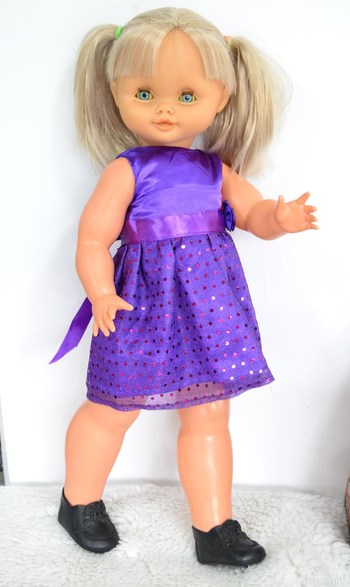 Mu&ntilde;ecas espa&ntilde;olas modernas: CB-8 Mu&ntilde;eca KATIA de MAJBER, 70&acute;s. 59cm - Foto 7