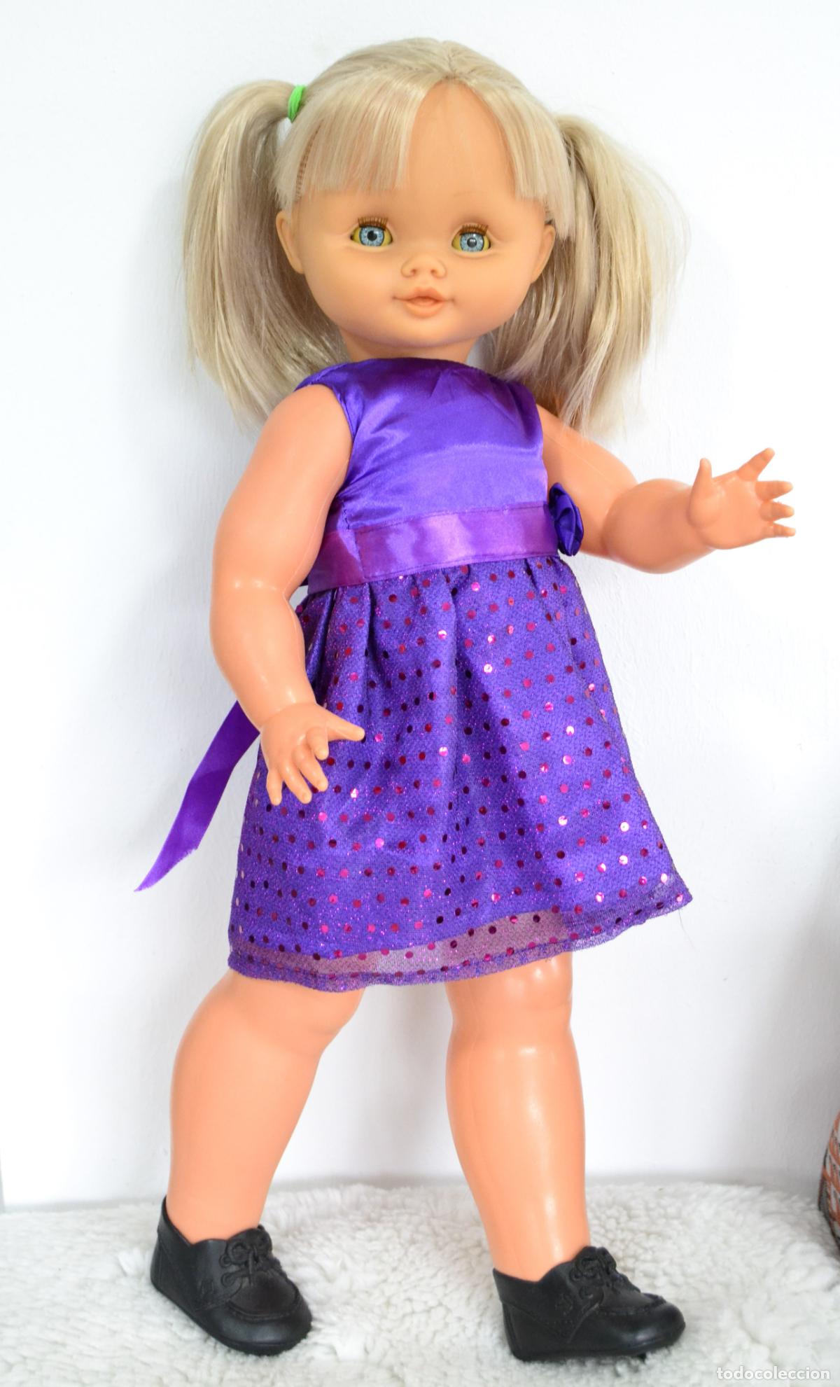 Mu&ntilde;ecas espa&ntilde;olas modernas: CB-8 Mu&ntilde;eca KATIA de MAJBER, 70&acute;s. 59cm - Foto 1