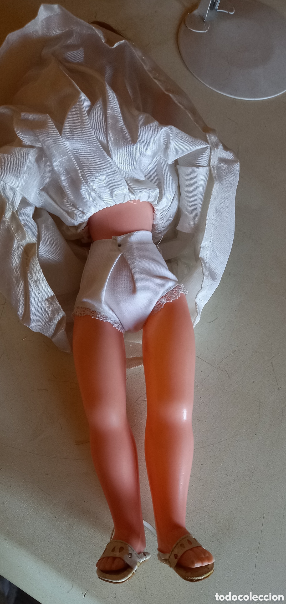 Mu&ntilde;ecas espa&ntilde;olas modernas: ANTIGUA MU&Ntilde;ECA DE COMUNION MIDE 36CM APROX - Foto 10