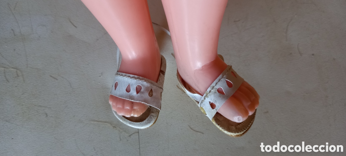 Mu&ntilde;ecas espa&ntilde;olas modernas: ANTIGUA MU&Ntilde;ECA DE COMUNION MIDE 36CM APROX - Foto 11