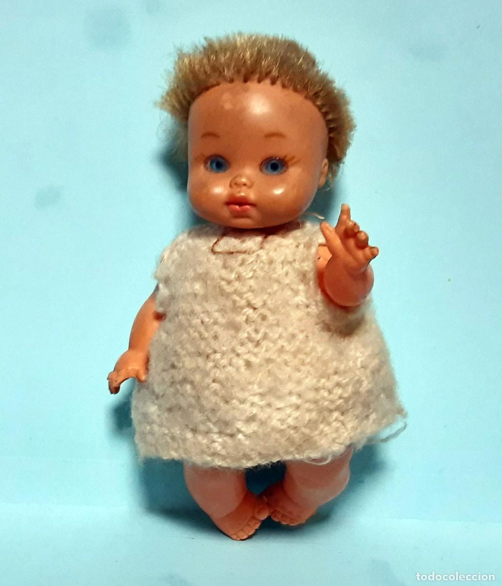 Mu&ntilde;ecas espa&ntilde;olas modernas: MU&Ntilde;ECA PEQUE&Ntilde;A ANTIGUA - CON ROPA - Foto 1