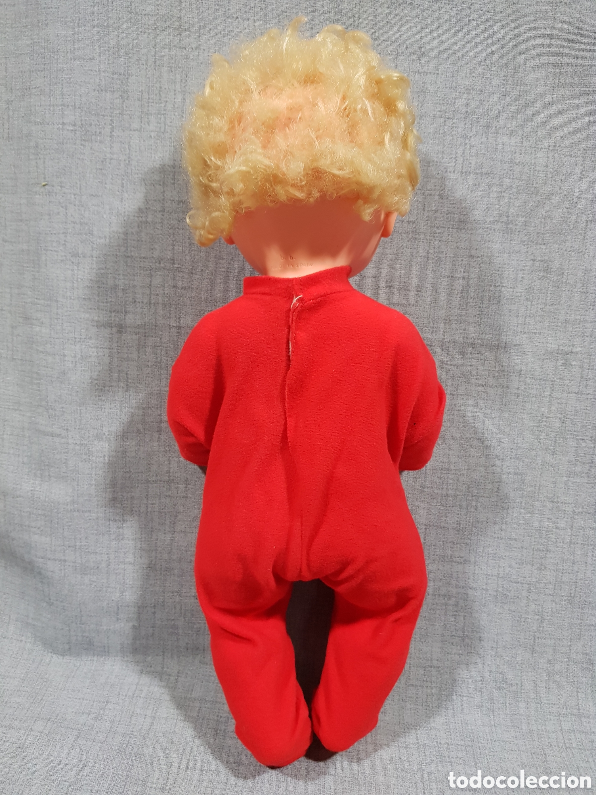 Mu&ntilde;ecas espa&ntilde;olas modernas: MU&Ntilde;ECA BEB&Eacute; RUBIO PIP&Iacute; BB 44 CMS. OJOS DURMIENTES. - Foto 6