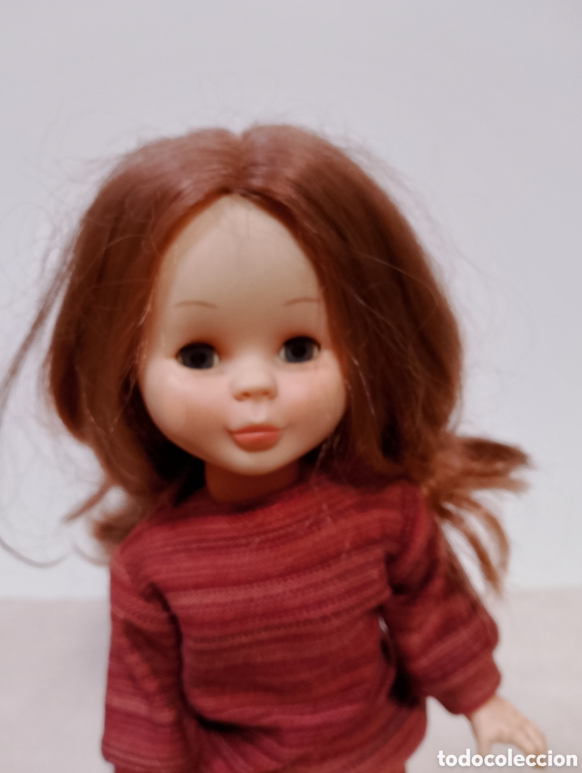Mu&ntilde;ecas espa&ntilde;olas modernas: Mu&ntilde;eca Nancy pelirroja, articulada de los 70. - Foto 2