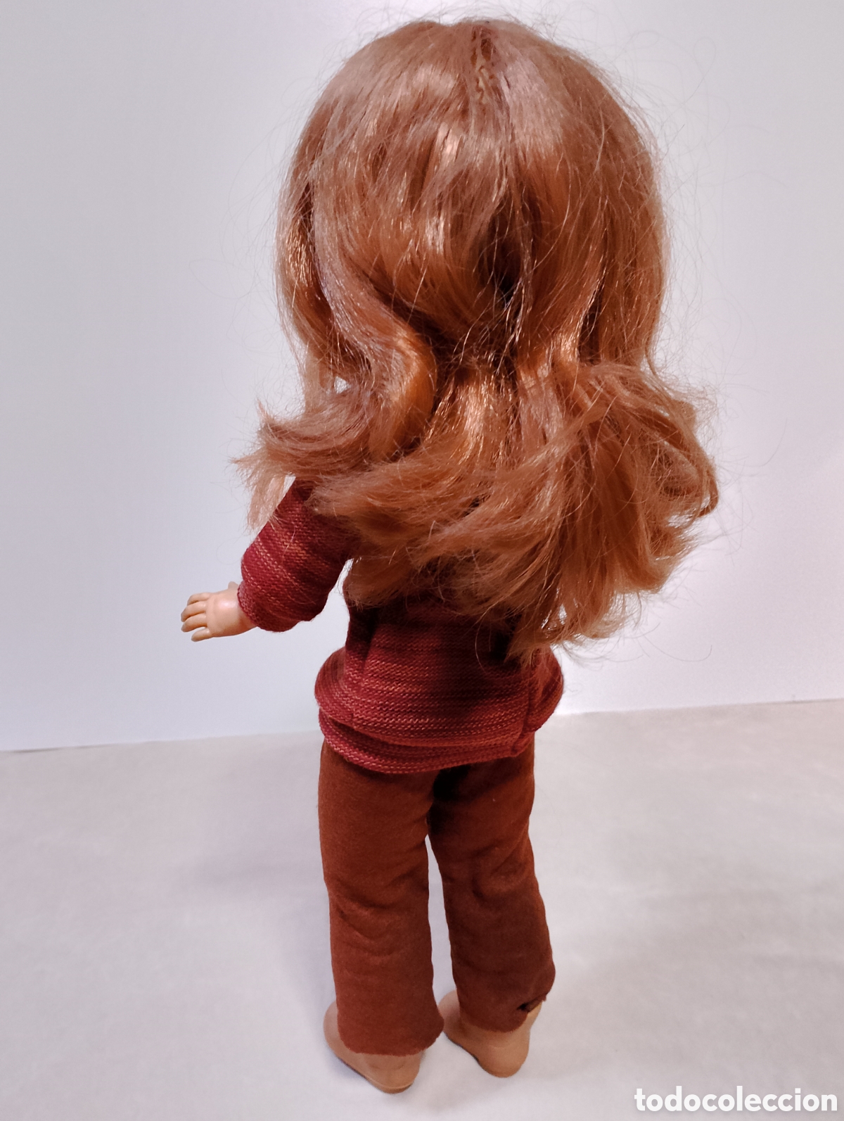 Mu&ntilde;ecas espa&ntilde;olas modernas: Mu&ntilde;eca Nancy pelirroja, articulada de los 70. - Foto 3