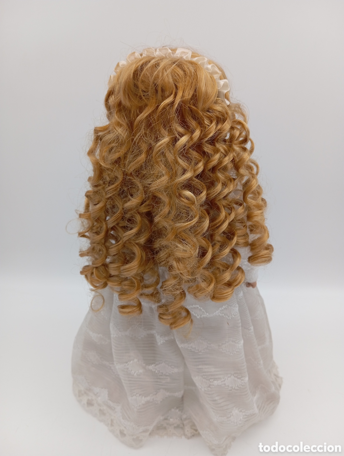 Mu&ntilde;ecas espa&ntilde;olas modernas: Mu&ntilde;eca porcelana de primera comuni&oacute;n - Foto 6