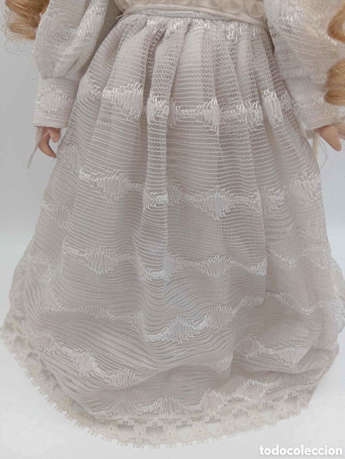 Mu&ntilde;ecas espa&ntilde;olas modernas: Mu&ntilde;eca porcelana de primera comuni&oacute;n - Foto 10