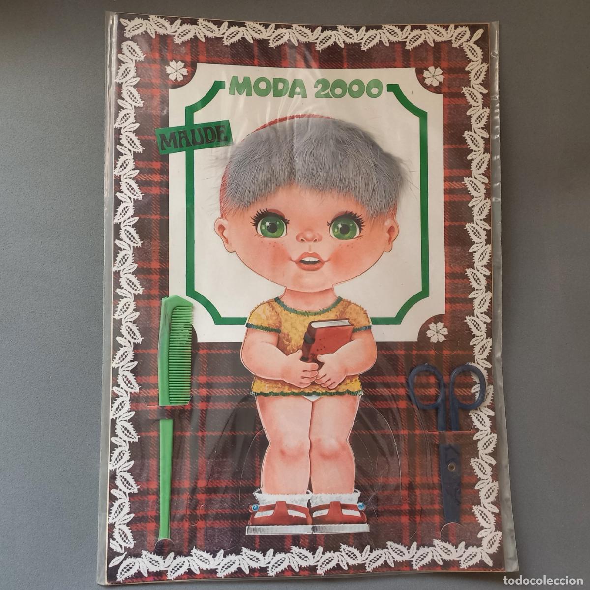 Mu&ntilde;ecas espa&ntilde;olas modernas: Maude n&ordm; 2 Mu&ntilde;eca recortable de Ediciones Beascoa - Foto 1