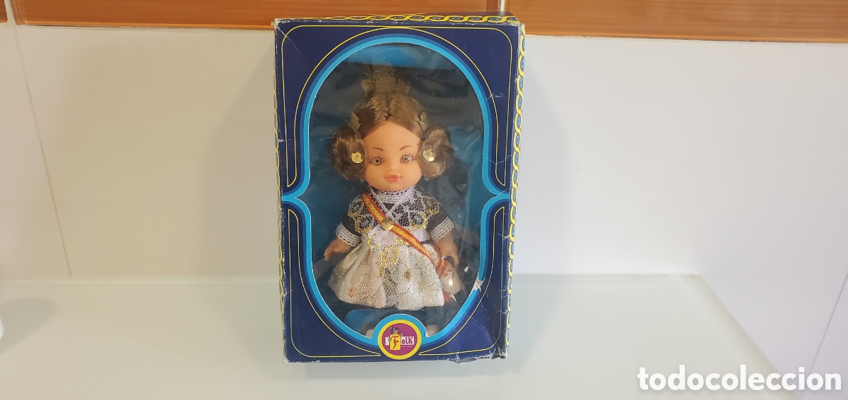 Mu&ntilde;ecas espa&ntilde;olas modernas: Mu&ntilde;eca fallera FOLK - Foto 1
