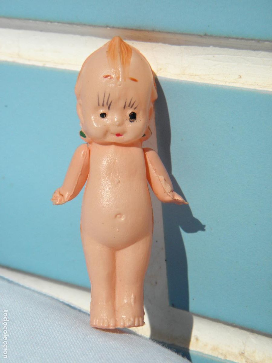Modern Spanish Dolls: Antiguo mu&ntilde;eco estilo Kewpie en miniatura, hecho en Jap&oacute;n