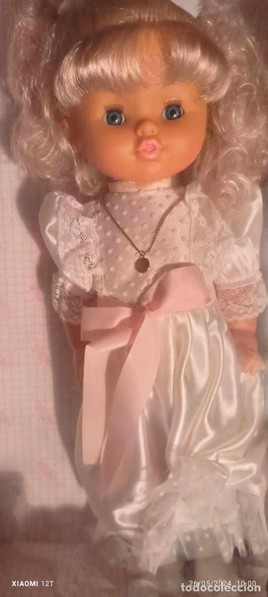 Mu&ntilde;ecas espa&ntilde;olas modernas: Mu&ntilde;eca de comunion marca Jumaco en su caja - Foto 2