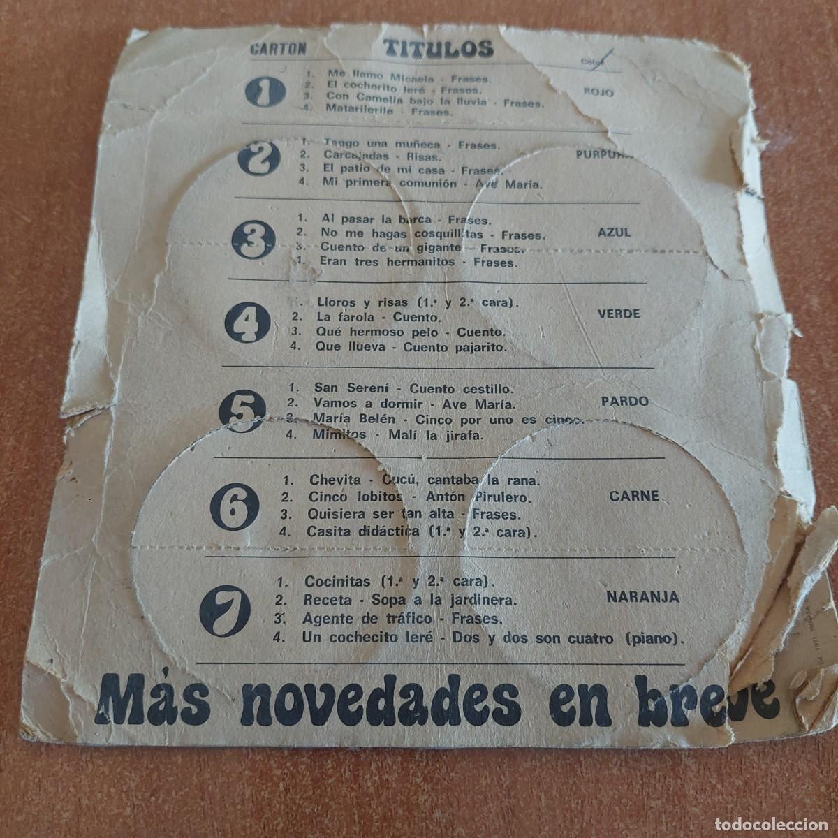 Mu&ntilde;ecas espa&ntilde;olas modernas: 4 discos para mu&ntilde;eca en blister - Foto 2