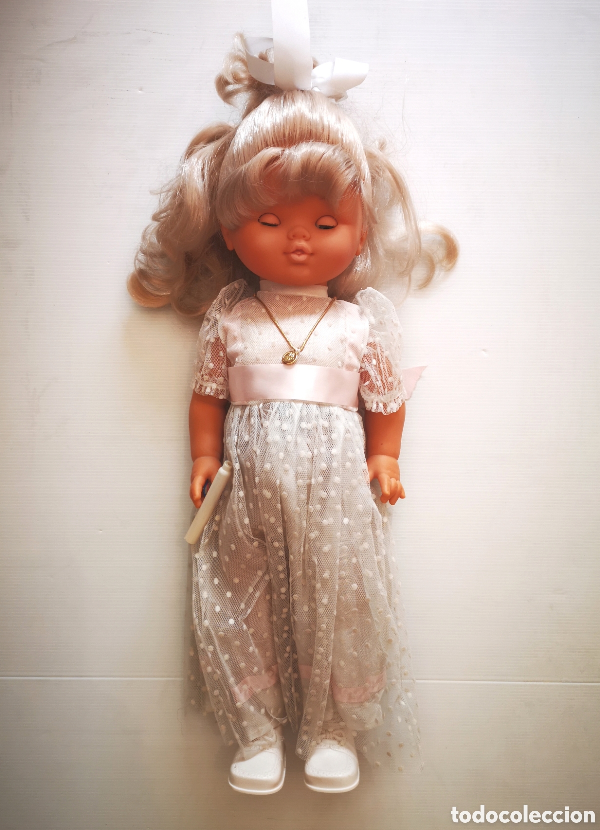 Mu&ntilde;ecas espa&ntilde;olas modernas: MU&Ntilde;ECA DE COMUNION A&Ntilde;OS 70 - Foto 2