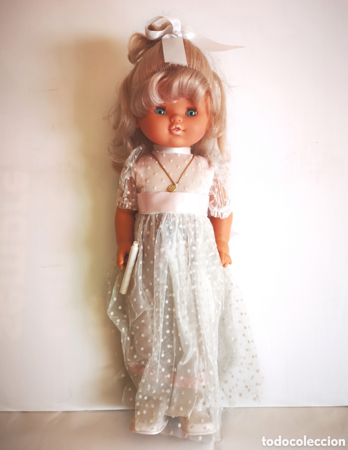 Mu&ntilde;ecas espa&ntilde;olas modernas: MU&Ntilde;ECA DE COMUNION A&Ntilde;OS 70 - Foto 1