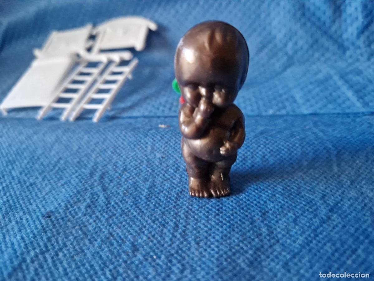 Mu&ntilde;ecas espa&ntilde;olas modernas: mu&ntilde;eco bebe con cuna y chupete - Foto 2
