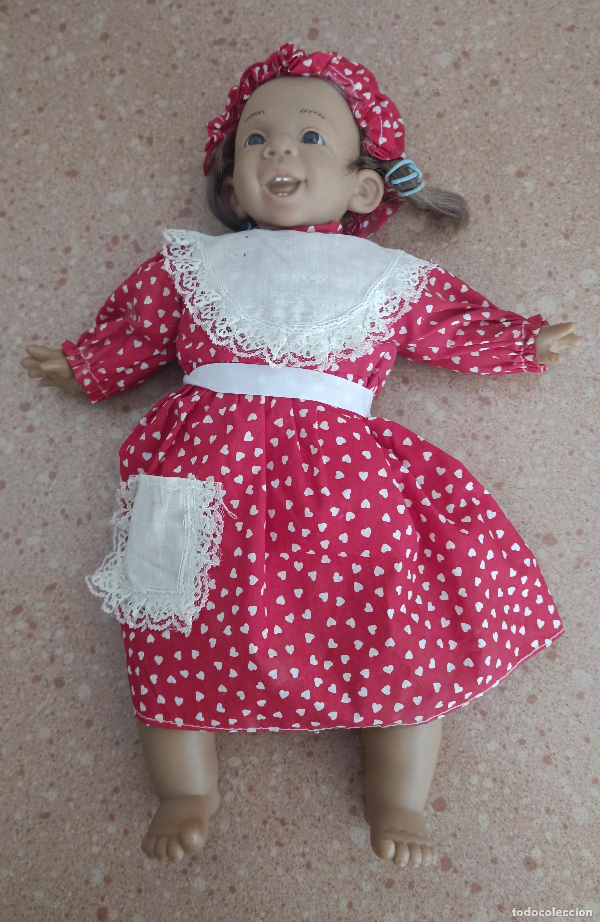 Mu&ntilde;ecas espa&ntilde;olas modernas: MU&Ntilde;ECA ANTIGUA CON SU ROPA 40 cm. - Foto 1