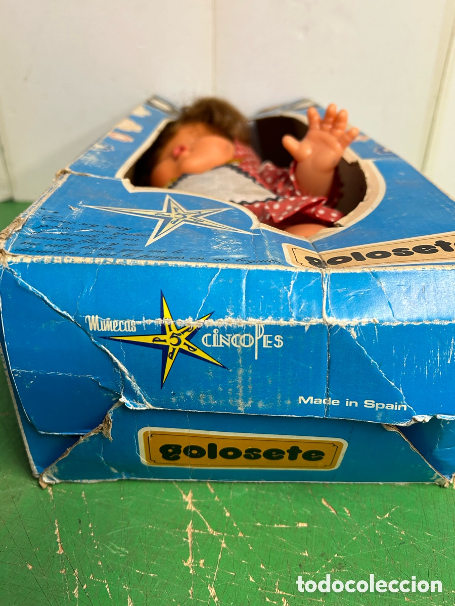 Mu&ntilde;ecas espa&ntilde;olas modernas: GOLOSETE MU&Ntilde;ECA EN CAGA ORIGINAL CON DA&Ntilde;OS - Foto 2