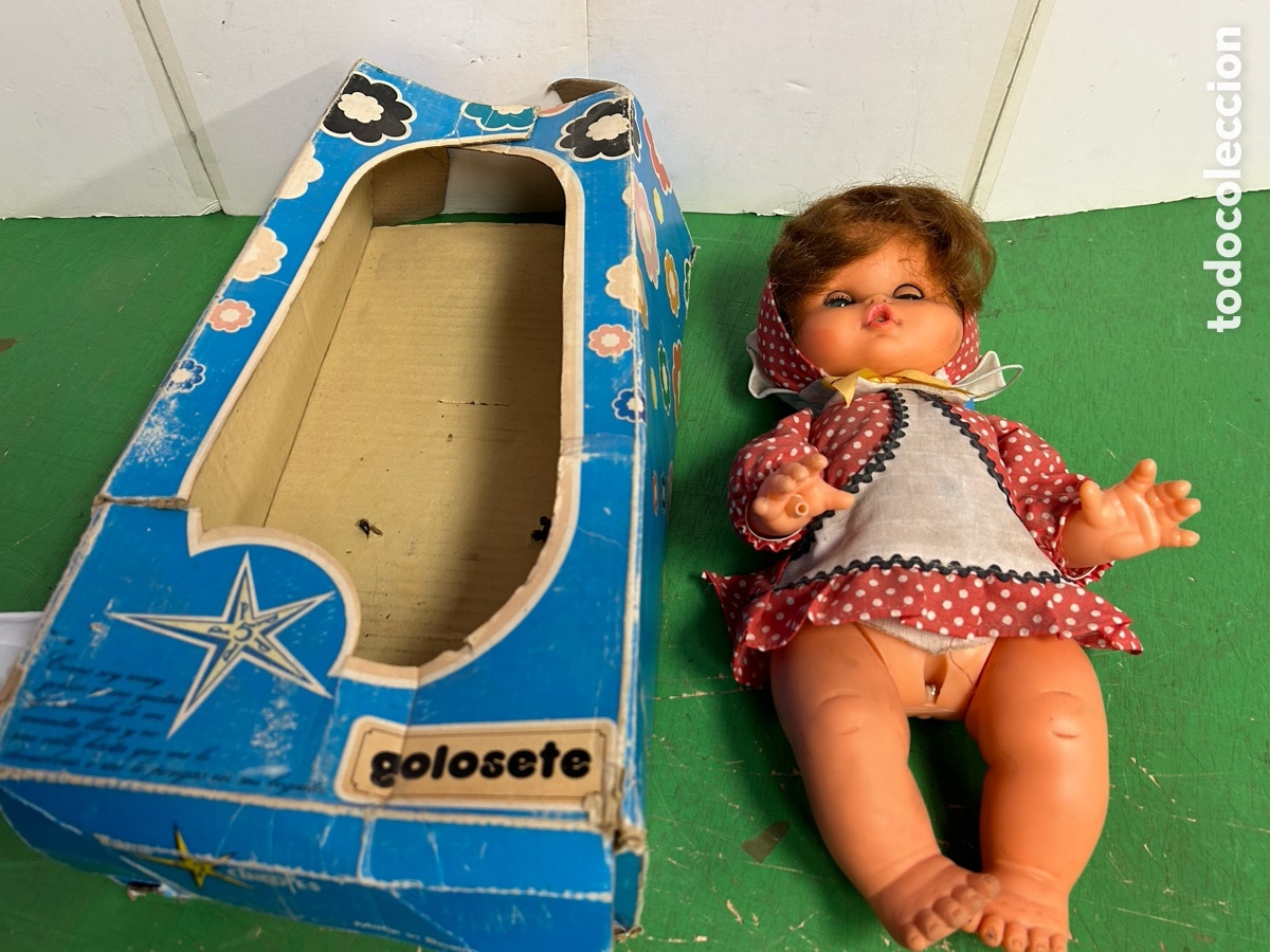 Mu&ntilde;ecas espa&ntilde;olas modernas: GOLOSETE MU&Ntilde;ECA EN CAGA ORIGINAL CON DA&Ntilde;OS - Foto 4