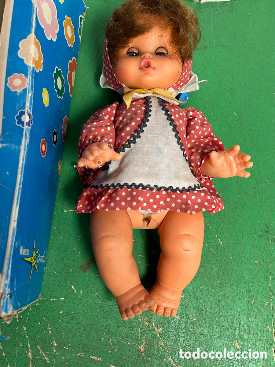 Mu&ntilde;ecas espa&ntilde;olas modernas: GOLOSETE MU&Ntilde;ECA EN CAGA ORIGINAL CON DA&Ntilde;OS - Foto 5