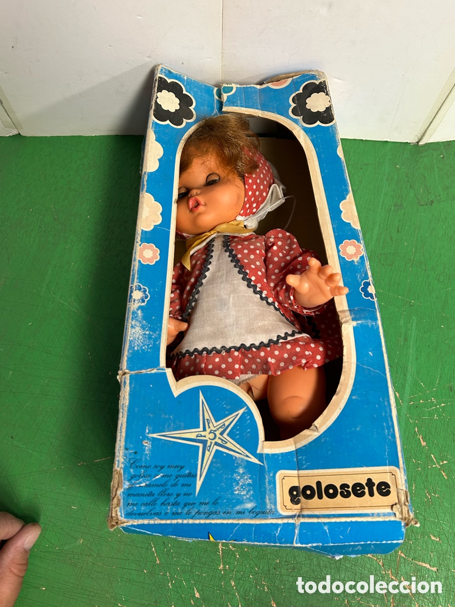 Mu&ntilde;ecas espa&ntilde;olas modernas: GOLOSETE MU&Ntilde;ECA EN CAGA ORIGINAL CON DA&Ntilde;OS - Foto 1