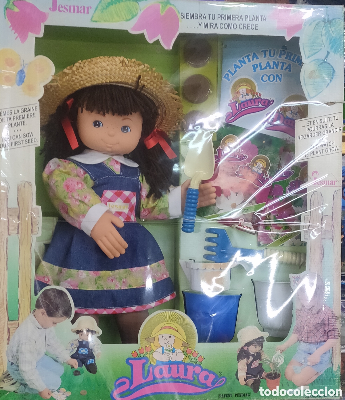 Mu&ntilde;ecas espa&ntilde;olas modernas: Mu&ntilde;eca Laura de jesmar del a&ntilde;o 1993 - Foto 1