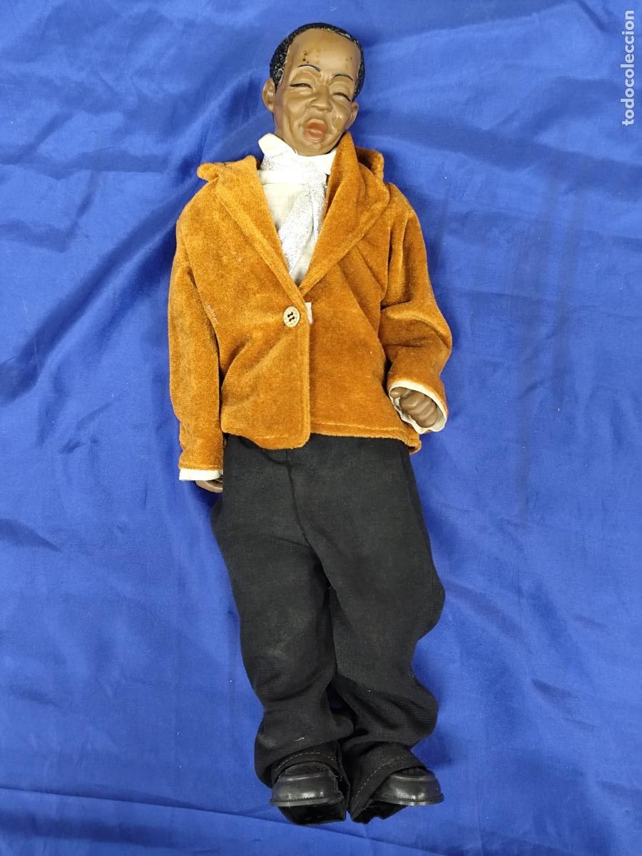 Mu&ntilde;ecas espa&ntilde;olas modernas: louis armstrong mu&ntilde;eco - Foto 1