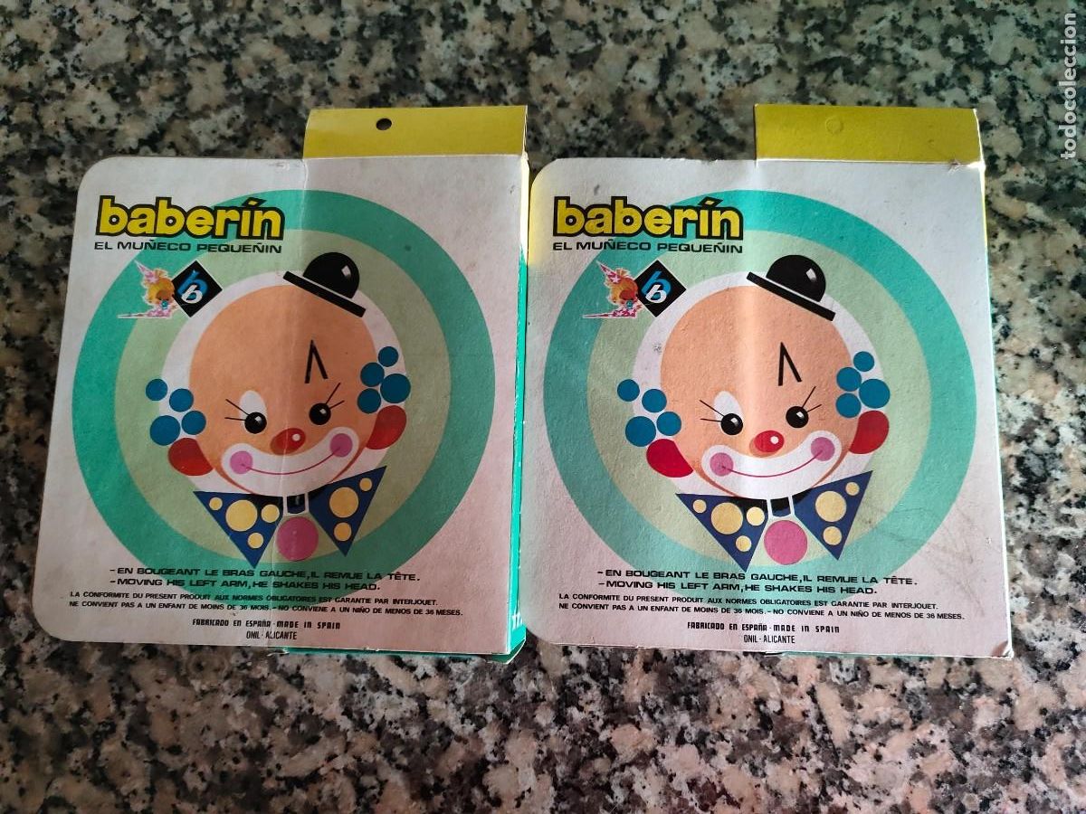 Mu&ntilde;ecas espa&ntilde;olas modernas: Mu&ntilde;ecos Baber&iacute;n en blister - Foto 5