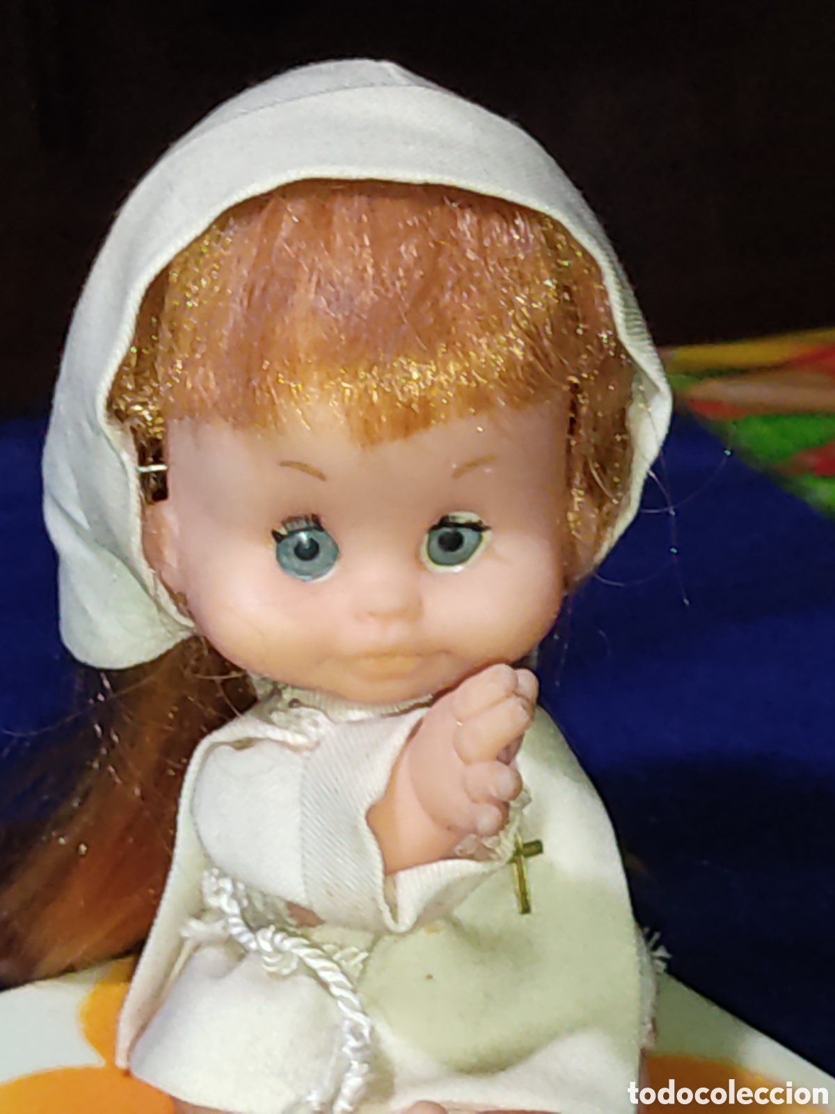 Mu&ntilde;ecas espa&ntilde;olas modernas: Mu&ntilde;eca antigua con el atuendo de monja. - Foto 3
