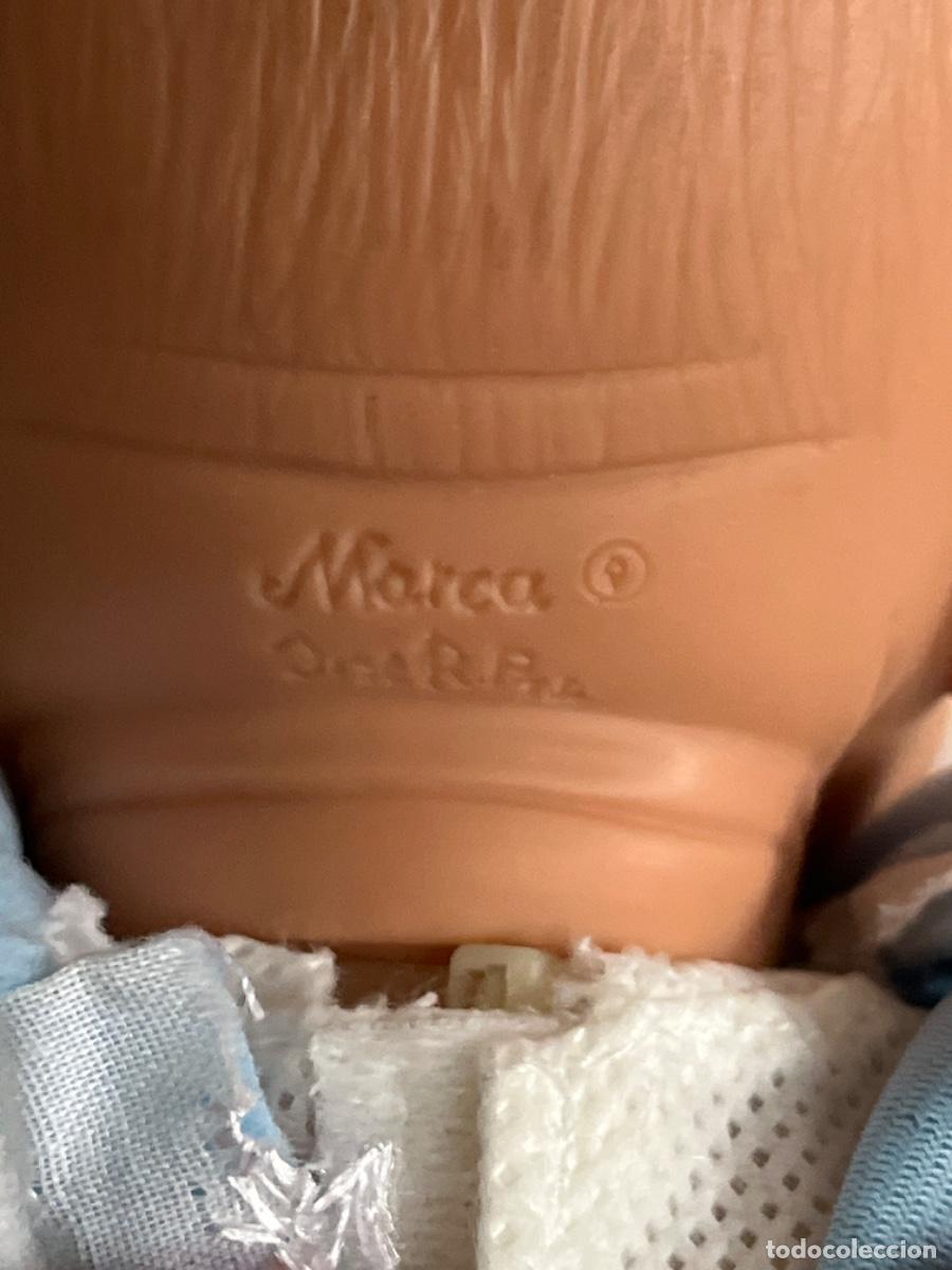 Mu&ntilde;ecas espa&ntilde;olas modernas: Mu&ntilde;eco de bb con vestido azul - Foto 3