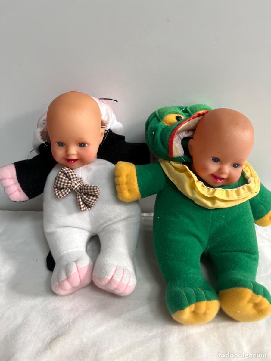 Mu&ntilde;ecas espa&ntilde;olas modernas: Pareja de mu&ntilde;ecos con ropa de animales - Foto 2