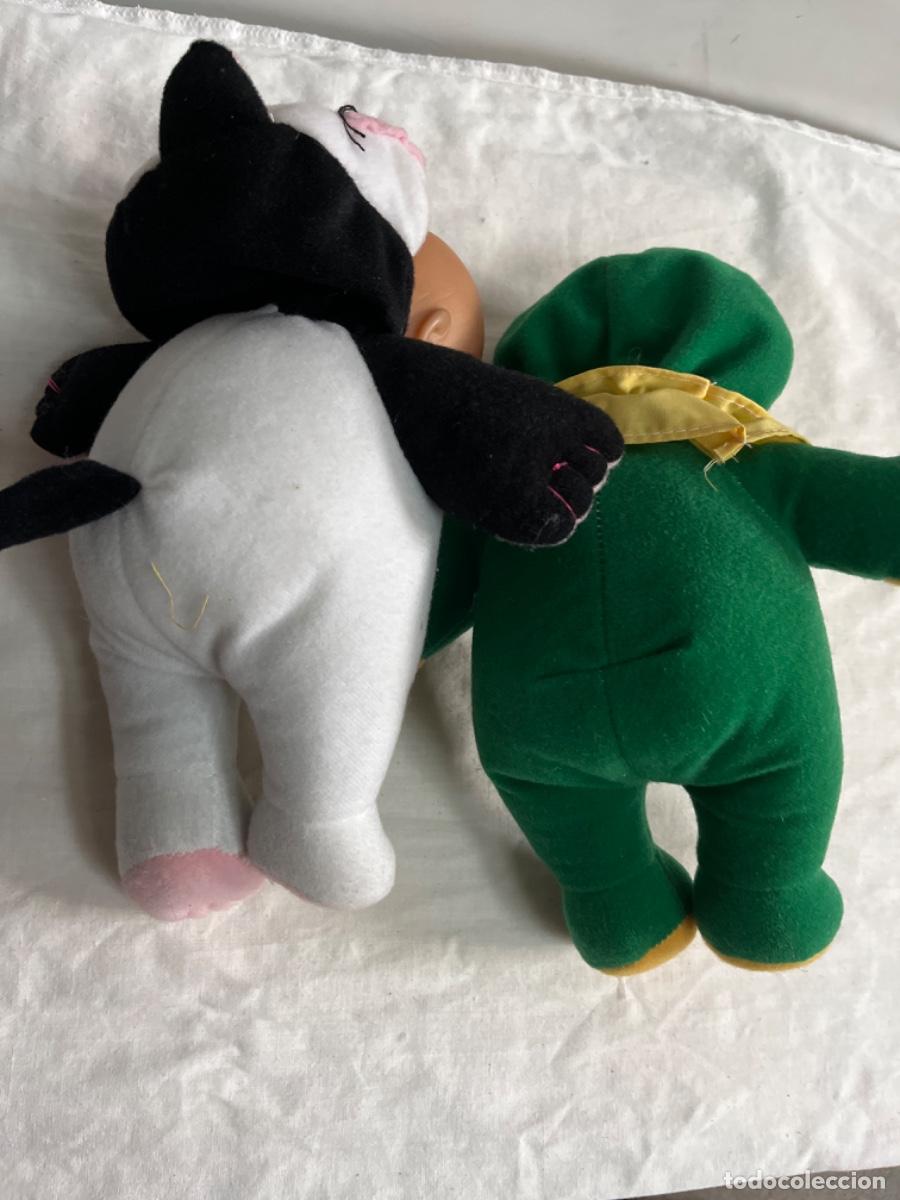 Mu&ntilde;ecas espa&ntilde;olas modernas: Pareja de mu&ntilde;ecos con ropa de animales - Foto 3